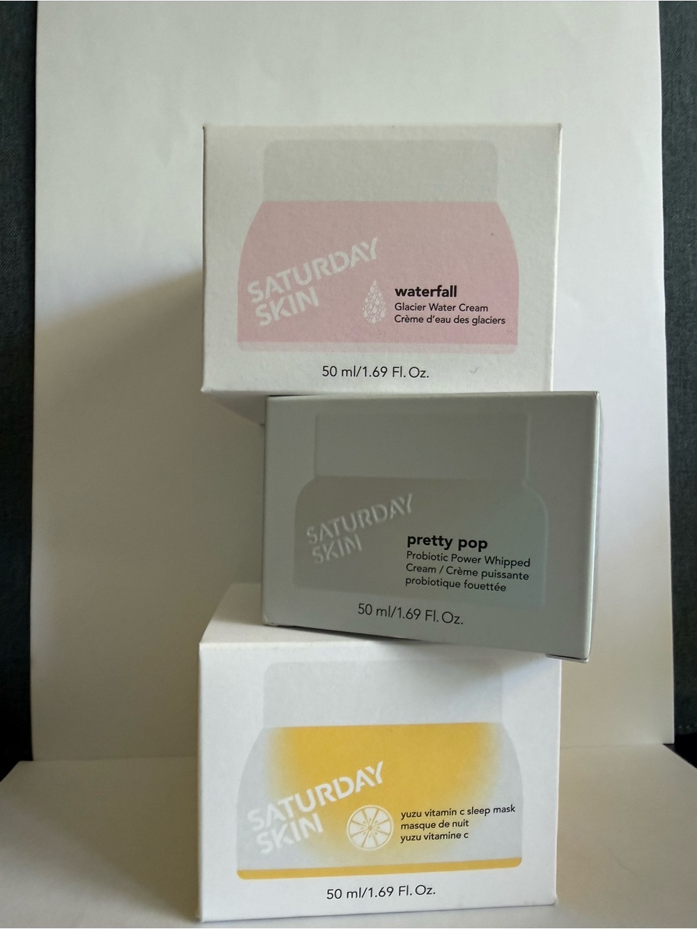 Saturday Skin Waterfall Glacier Water Cream — Soft Pink Hydration